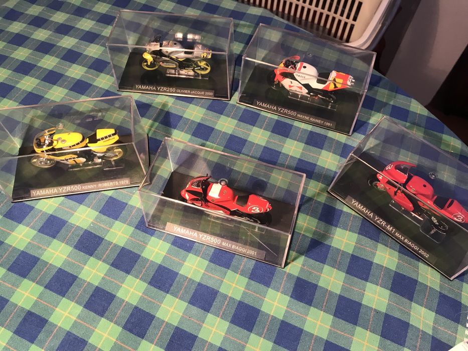 Colecção de Miniaturas de motas 1/24