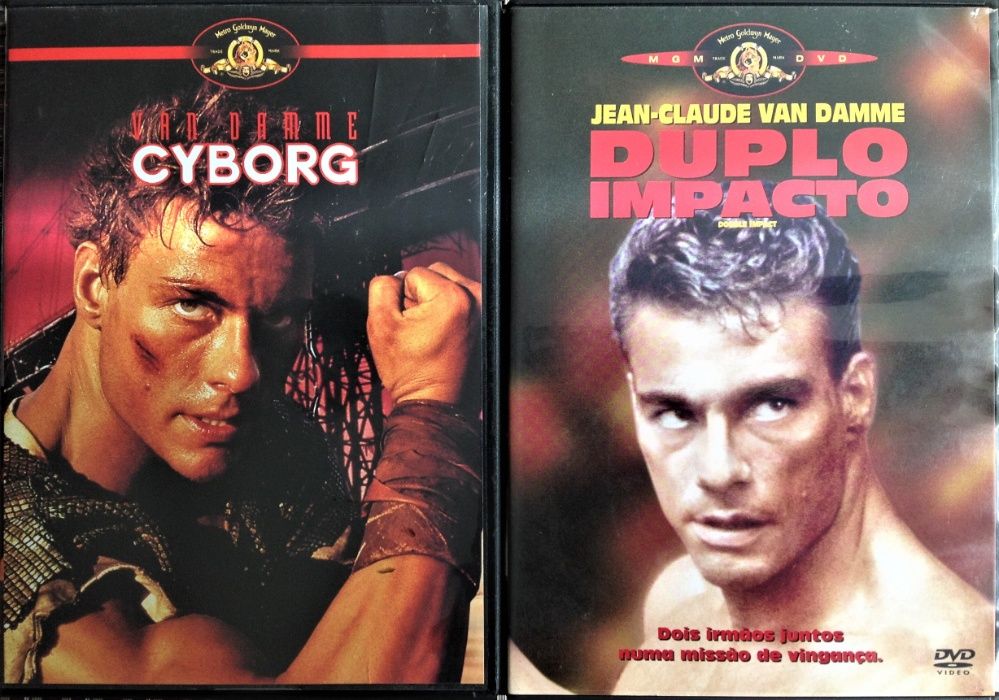 Van Damme - 16 DVDs - Raros - Muito Bom Estado