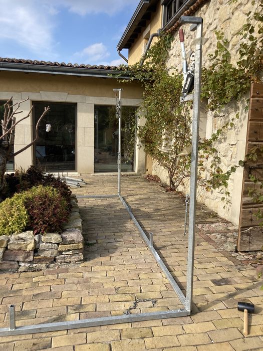 Tunel namiot ogrodowy stelaż szklarnia