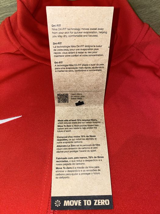 Кофта nike dri-fit