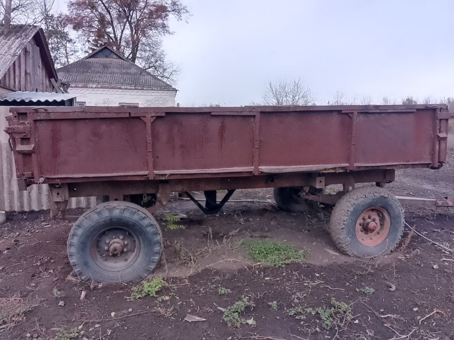 Причіп до трактора самосвал!