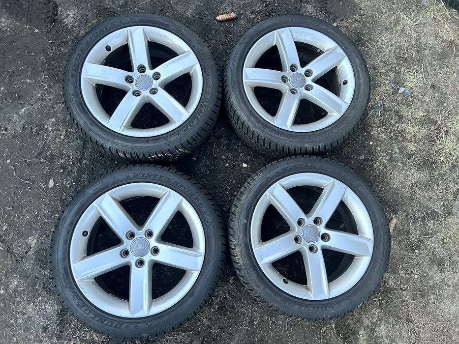 Felgi aluminiowe Audi 17” 5x112 z oponami 225/45R17