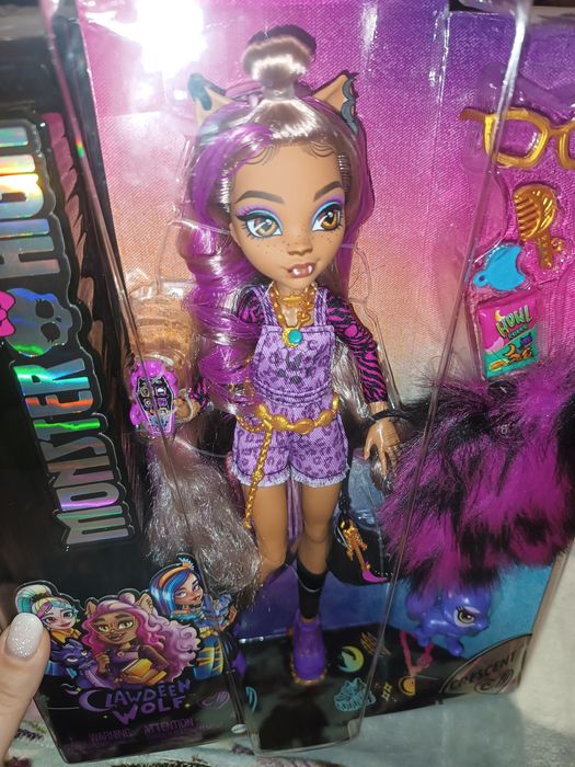 Ляльки Monster high Draculaura, Clawdeen wolf, Wednesday монстер хай