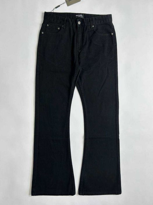 Джинси BALENCIAGA flared faded washed jeans клеш кльош джинсы archive