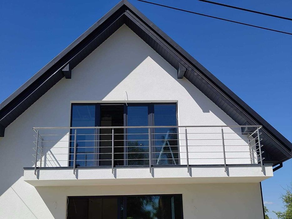 Balustrady nierdzewne zabezpieczenia okienne