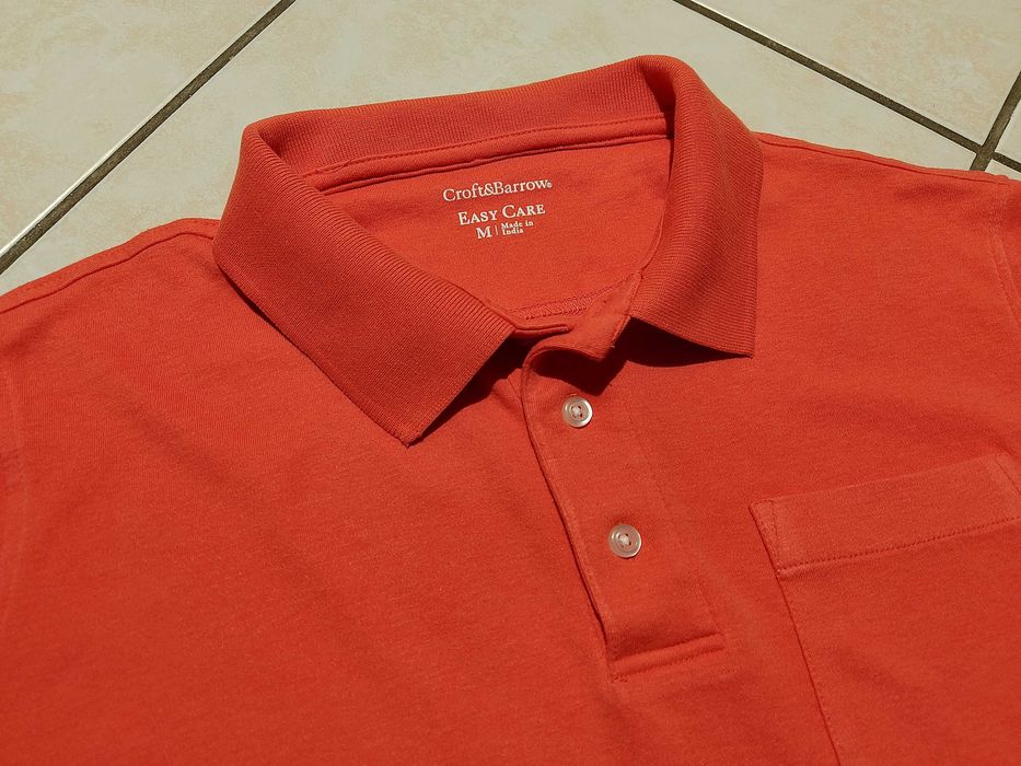 CROFT & BARROW USA - NOWA! Koszulka Polo Męska rozmiar L