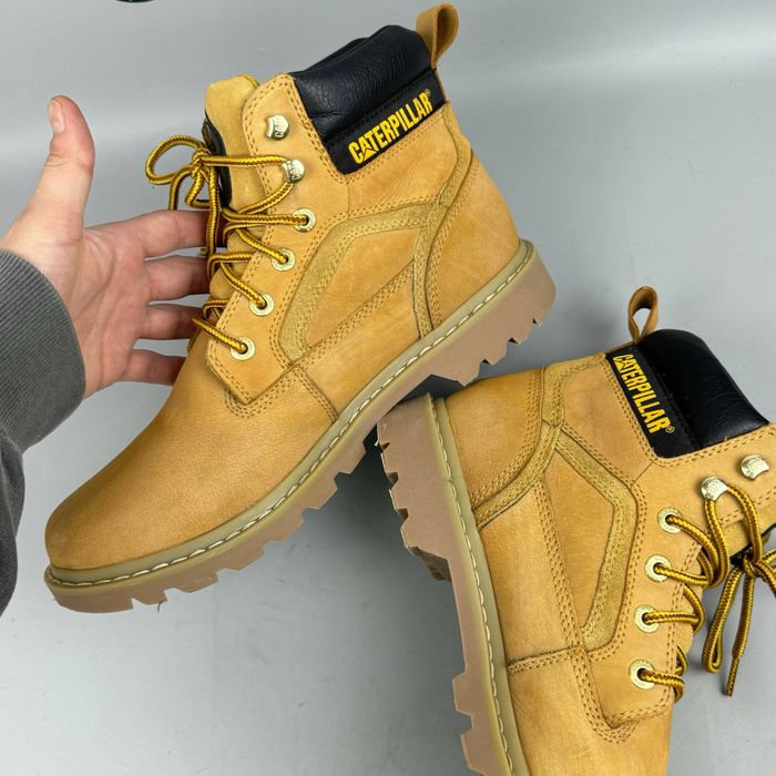 Ботинки CATerpillar Boots cat кет ботинки кетерпиллар черевики шкіряні