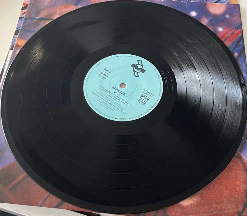 Erasure - Wild! (Winyl, EX, LP, Album, Germany, 1989)