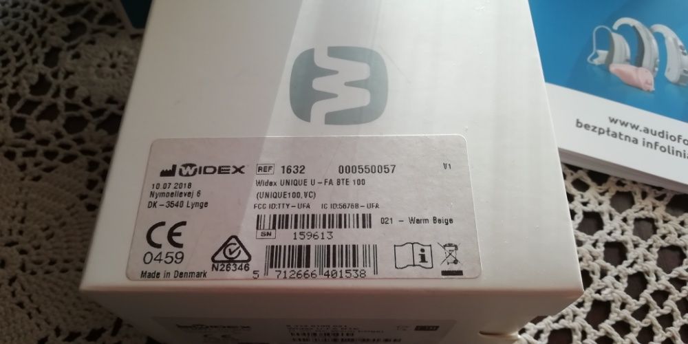 Aparat słuchowy Widex Unique 100U1-FA/OKAZJA