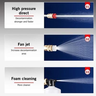 Lavadora de alta pressão sem fio 30bar 1000w + 2 baterias ( Novo)