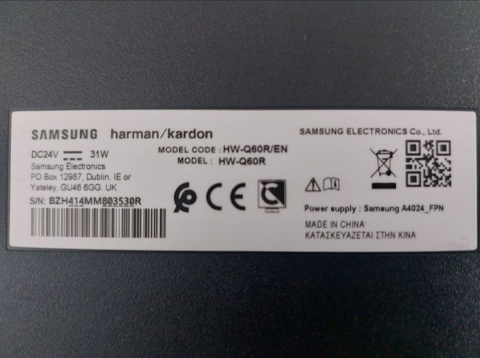 Soundbar Samsung Harman Kardon