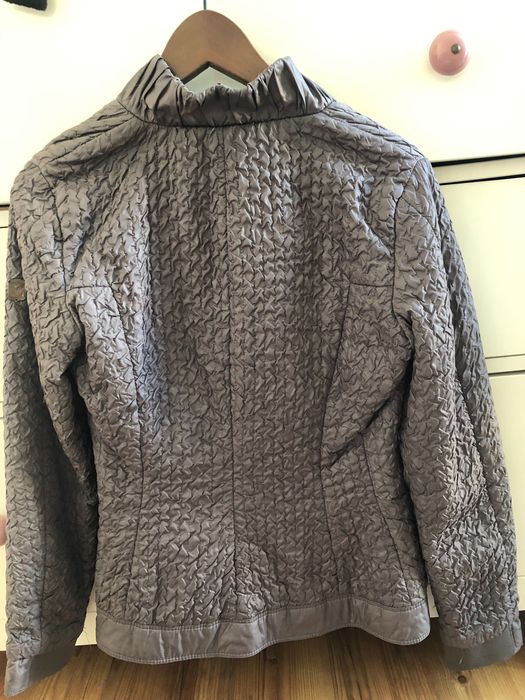 Blusão alcolchoado cinzento