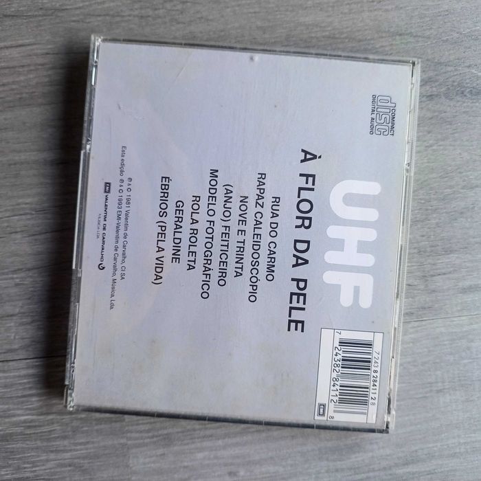 UHF CD Á Flor da Pele Raro Edição Original