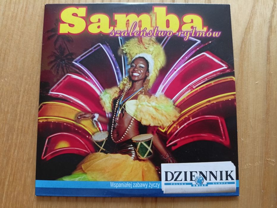 Samba szaleństwo rytmów na płycie CD