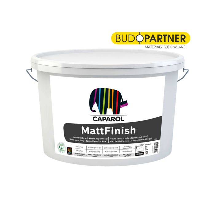 Farba Caparol MattFinish B1 15L | Matowa | Biała | Legnica
