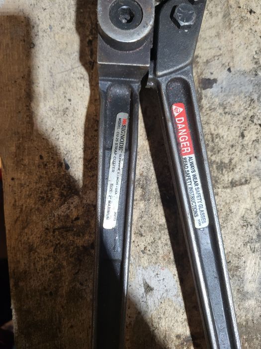 Nożyce do taśmy stalowej SIGNODE CU-25 – sprawne, solidne