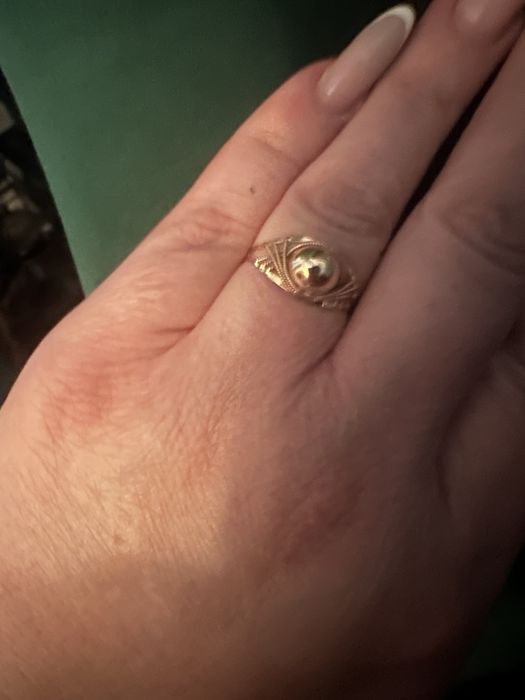 Pierścionek złoty 585 rozmiar 18/19