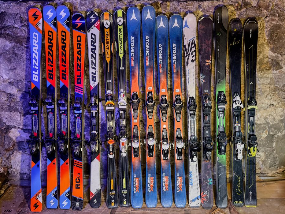 Pakiet nart z Austrii różnej długości - super wyprzedaż!