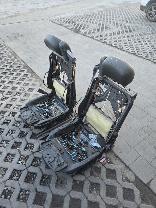 Stelaż stelaże foteli fotele elektryczne pompowane BMW E63 E63 Seria 6