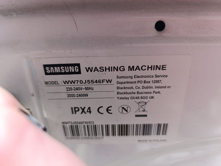 Pralka Samsung i Whirlpool  2 szt.