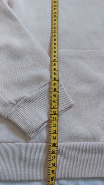 Cropp różowa bluza z czarnymi wstążkami