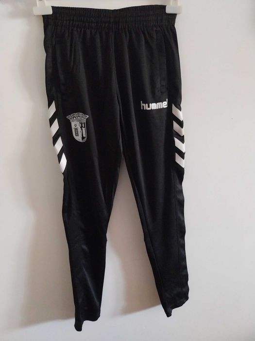 Calças desportivas, pretas, Sporting Clube de Braga, Novas, Hummel