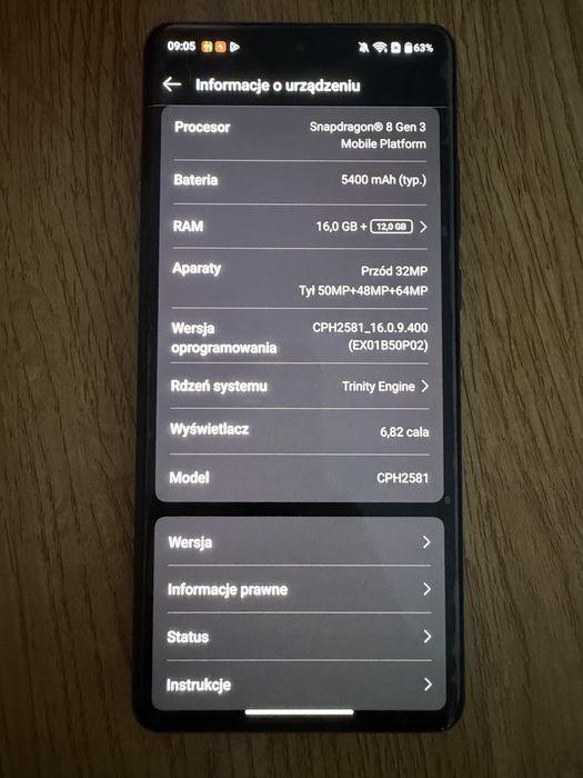 Oneplus 12  16gb 512gb