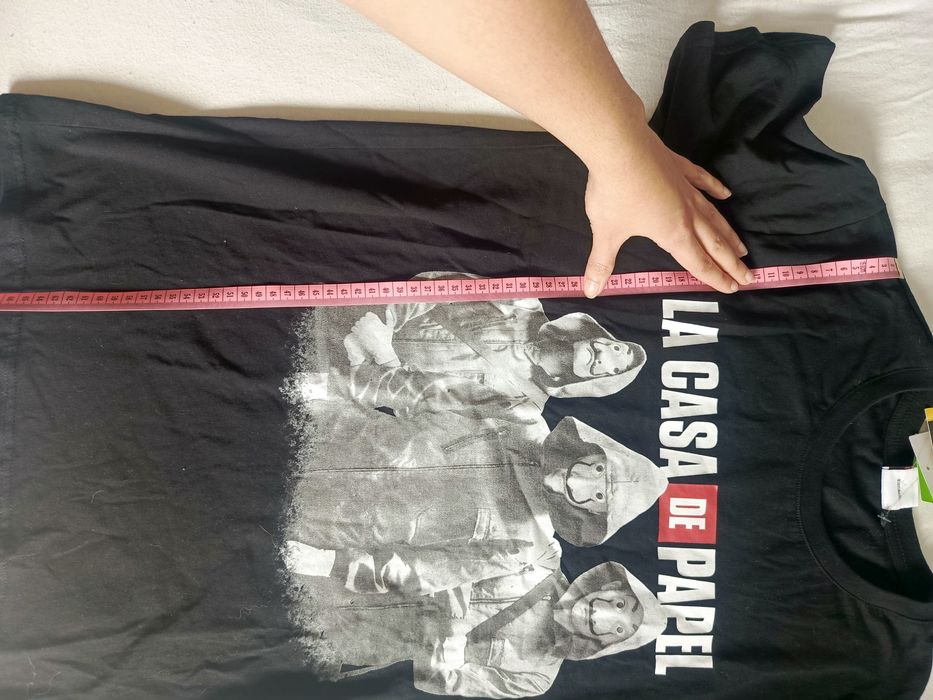 Koszulka La casa de papel - dom z papieru M