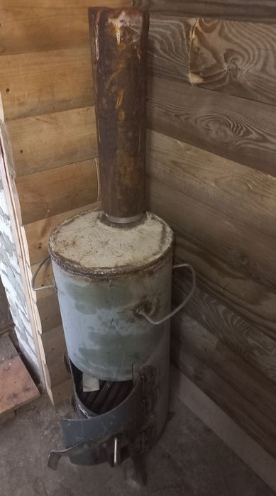 Печка-Буржуйка нержавстальная