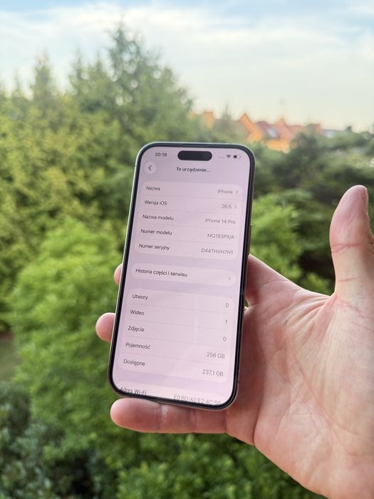 iPhone 14 Pro 256GB • 100% kondycja! • Stan BDB