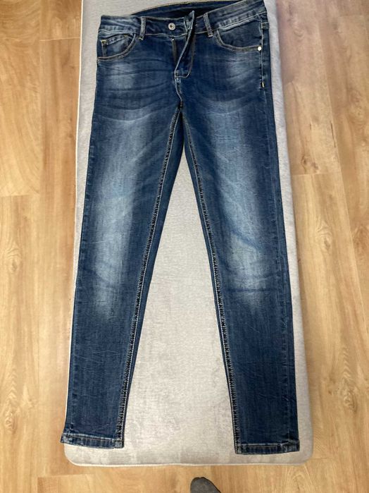 Jeansy slim rozm 36
