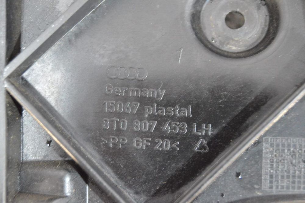 SUPORTE APOIO GUIA PARACHOQUES TRASEIRO TRÁS 8T0807453 AUDI A5 8T 8T3