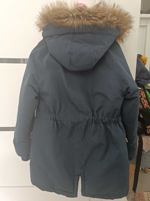 Zimowa ocieplona parka dziewczęca 140 cool club