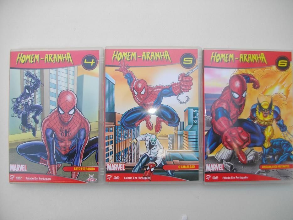 Homem-Aranha: 9 DVD (27 episódios)
