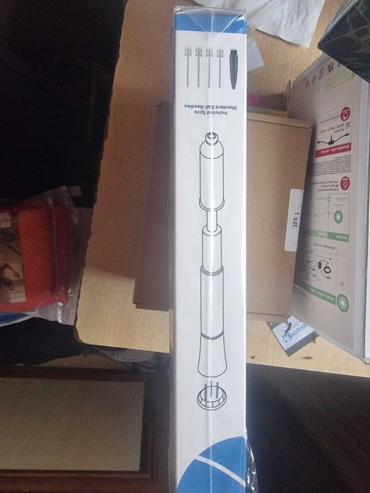 Pompka ręczna do piłek piłki igły 5/10 Zestaw 2szt