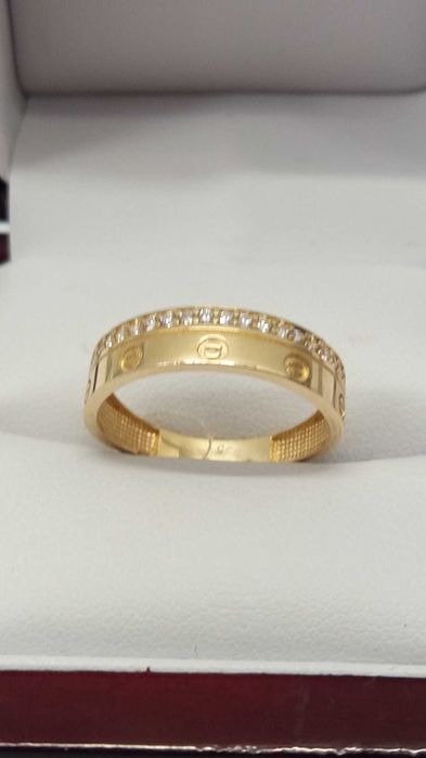 Pierścionek nowy złoty próba 585 R15