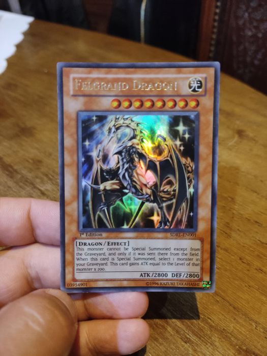 Yu-Gi-Oh Felgrand Dragon