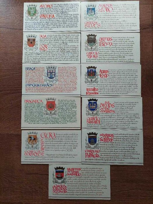 27 Caderneta carteiras CTT tematicas + 14 Castelos - 80% DESCONTO
