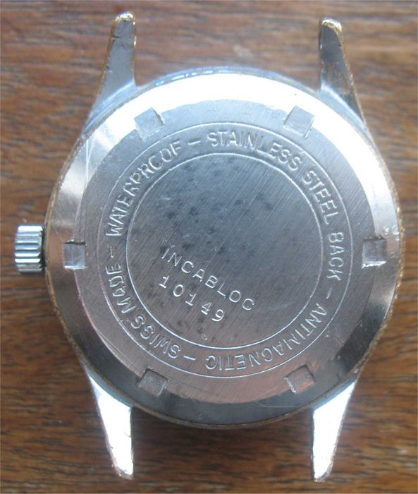 Relógio de Corda Vintage - Candino - 17 Jewels, Incabloc - Swiss Made