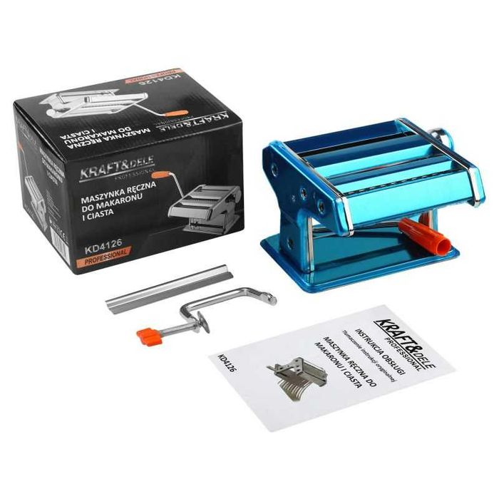 MASZYNKA RĘCZNA do domowego MAKARONU i CIASTA nablatowa KD4126