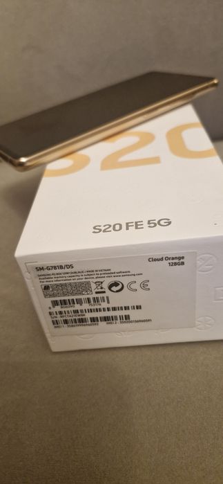 Telefon Samsung Galaxy S20 FE 5G orange stan idealny!!!