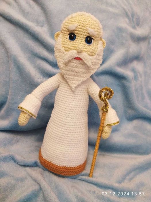 Святий Миколай 37 см ручна робота під замовлення