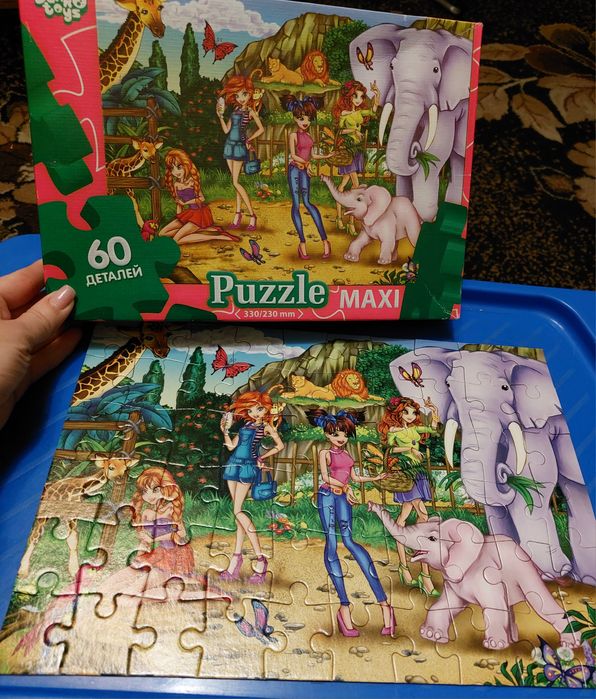 Пазли на 120, 60, ел.