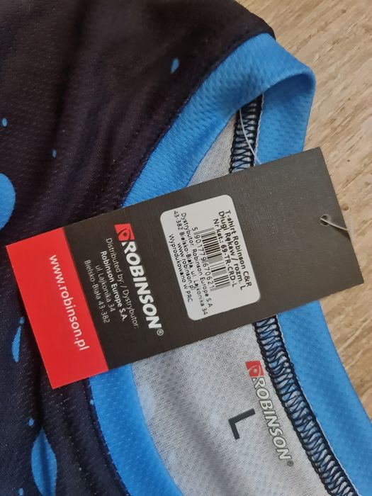 Bluza wędkarska. T-shirt długi rękaw Robinson. Okazja.