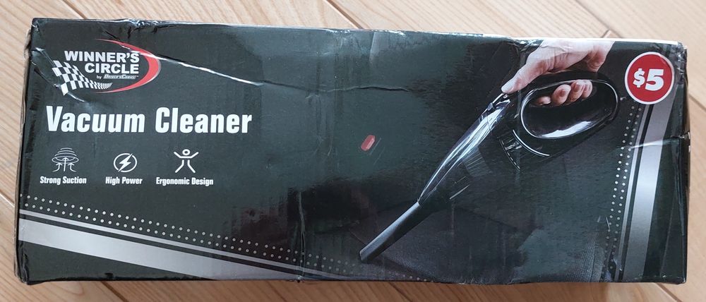 Ручний автомобільний пилосос 12В з потужністю всмоктування 8000ПА