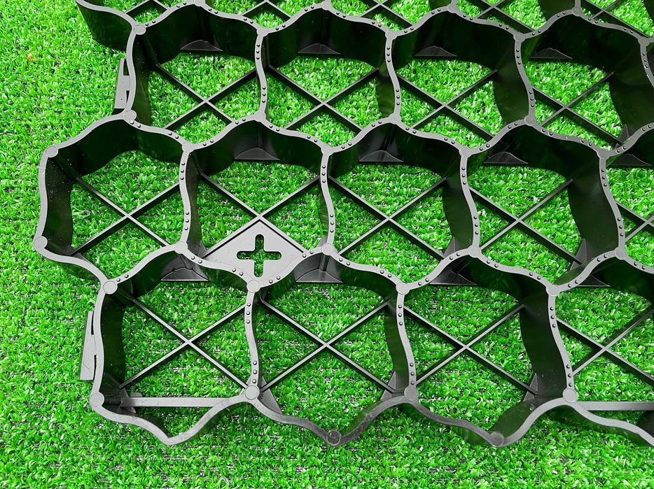 KRATKA KRATA TRAWNIKOWA Geokrata Ogrodowa Parkingowa 600x400 h30