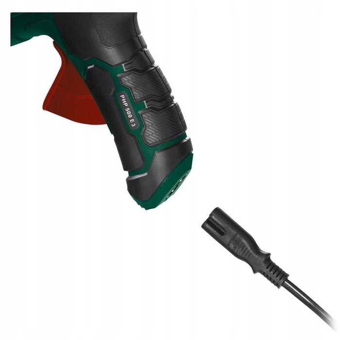 Pistolet klejowy Parkside PHP 500 E3 500W start + 3 wkłady