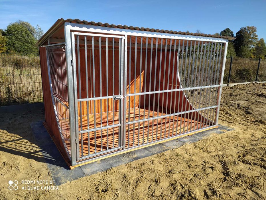 Kojec klatka dla psa nowoczesny ocynkowany ogniowo 3x2