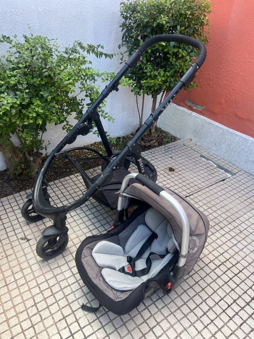 Carrinho bebé Pierre Cardin - ovo e estrutura rodas