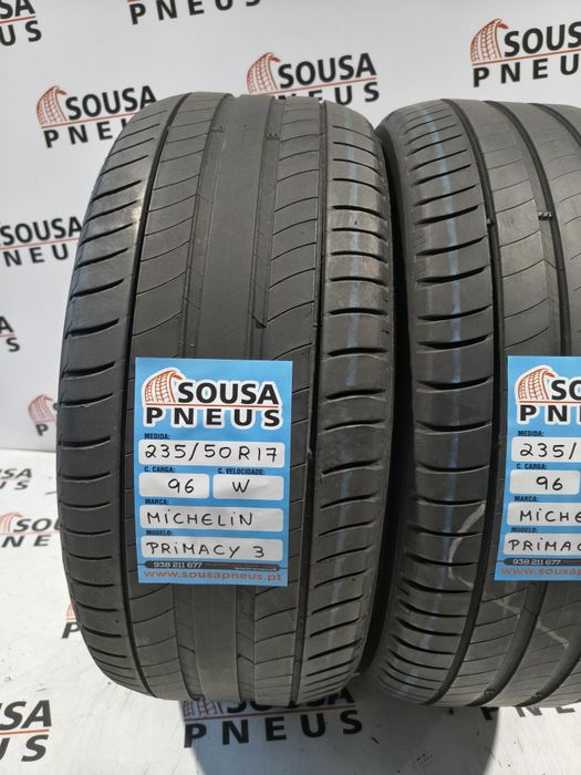 2 pneus semi novos 235-50R17 Michelin - Oferta dos Portes